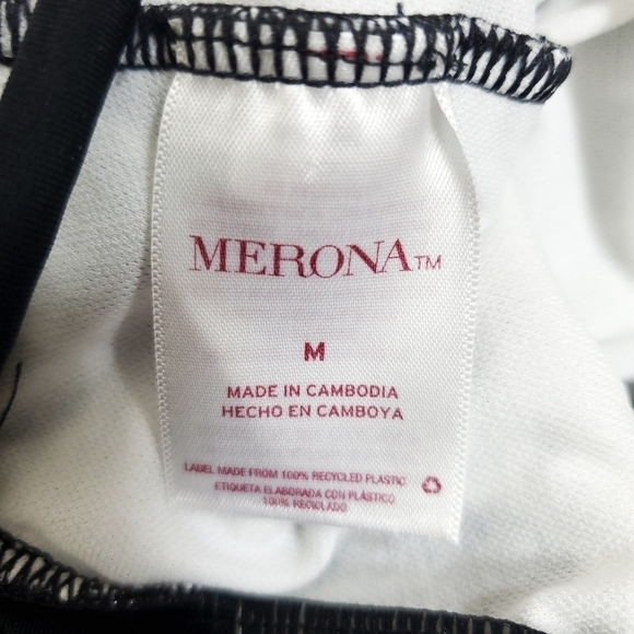 Merona geometric print swimsuit medium - Picture 12 of 13